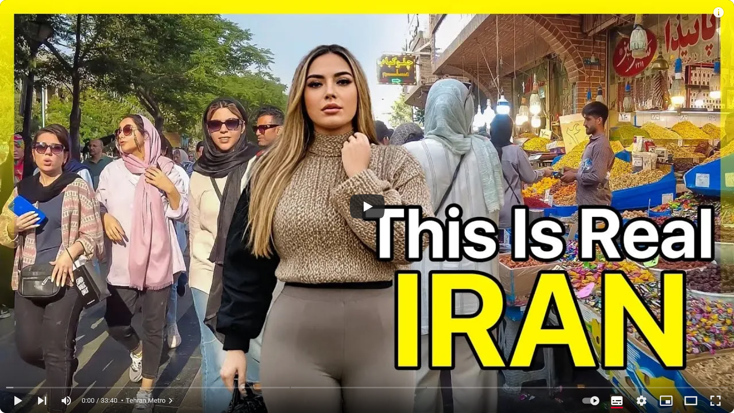 Für den Frieden: Entdeckung des echten Iran